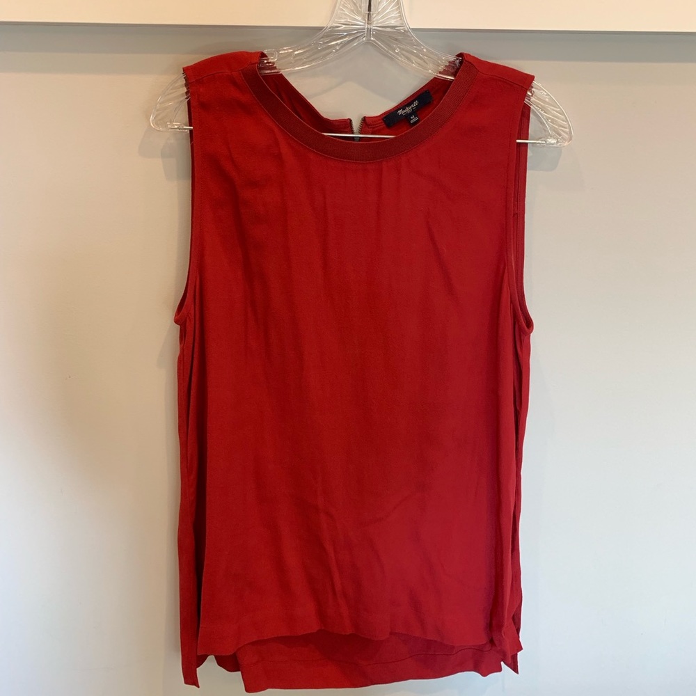 NWOT Madewell tank top - red - nice material